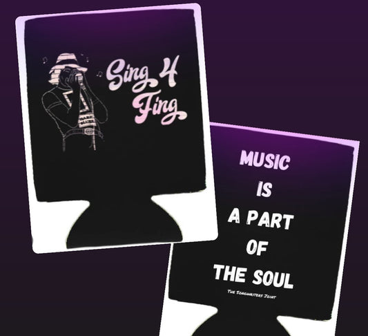 Sing 4 Fing Koozie