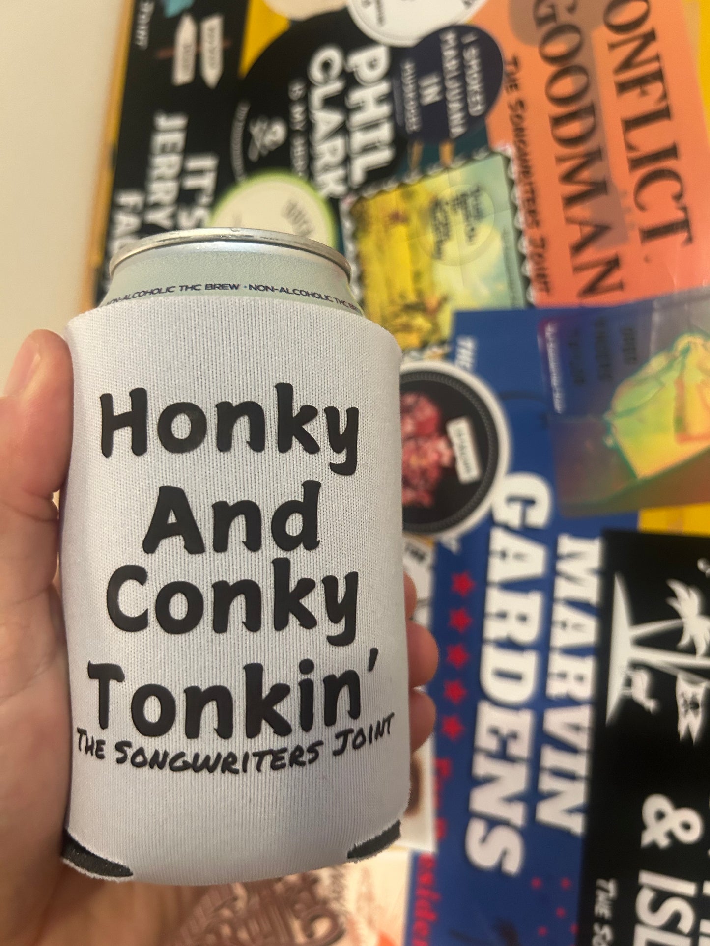 Live Like A Legend  Koozie