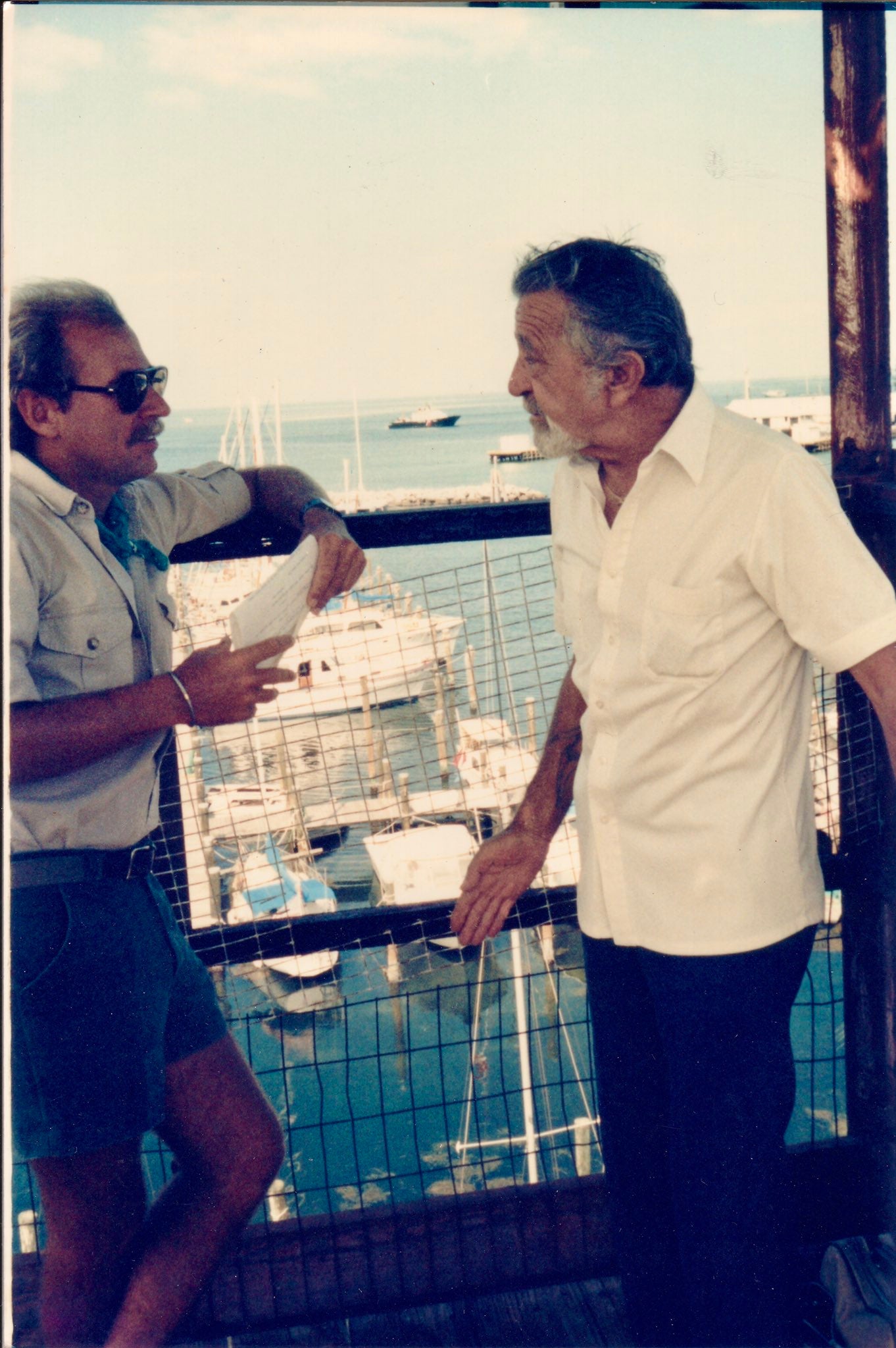 Key West Legend, Captain Tony Personalized Note To Fingers Taylor Poster