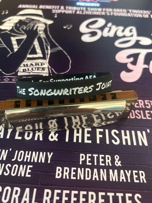Greg "Fingers" Taylor Black Lyric Bracelet
