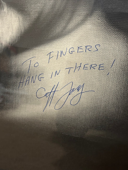 Key West Legend, Captain Tony Personalized Note To Fingers Taylor Poster