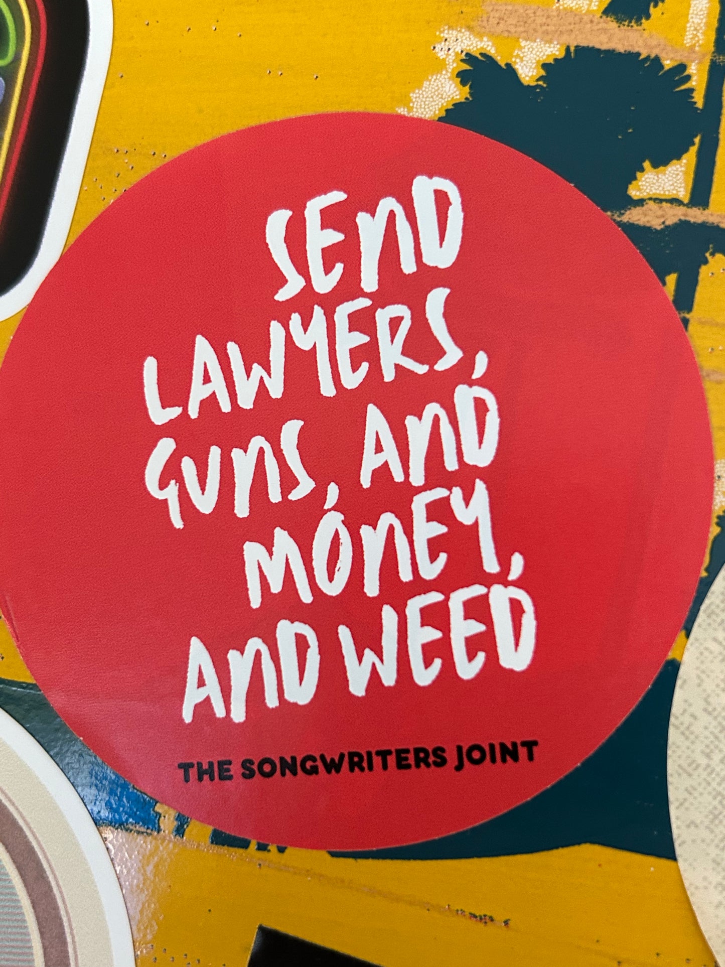 Zevon S.O.S. Sticker