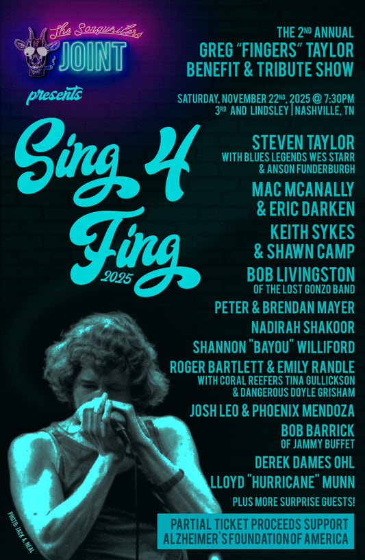 2025 "Sing 4 Fing" VIP Reserved Table (4 tickets/seats)