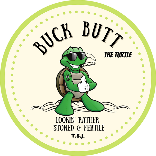 Buck Butt Sticker