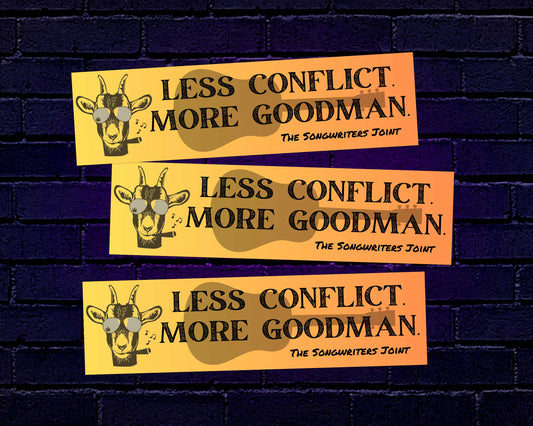 Goodman Bumper Sticker